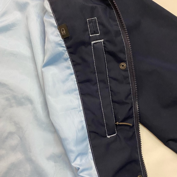 Eddie Bauer Hooded Mid Length Wind Breaker - Picture 4 of 9